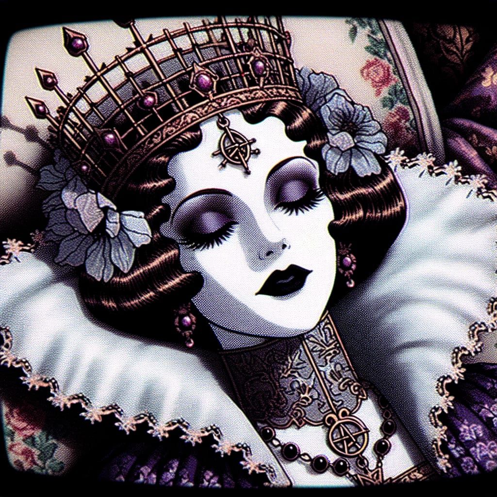 Royal Romance in a Retro Cartoon World