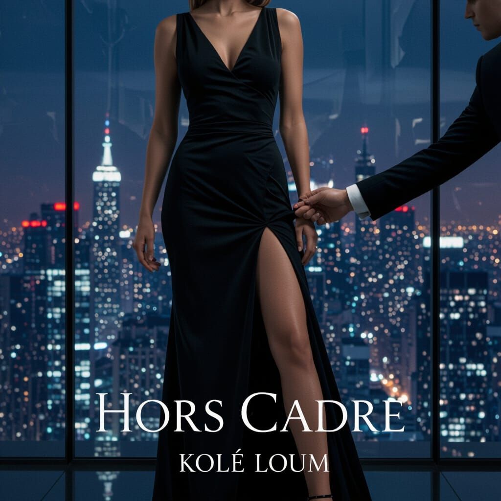 Woman in Tense Office Encounter, Cinematic Style