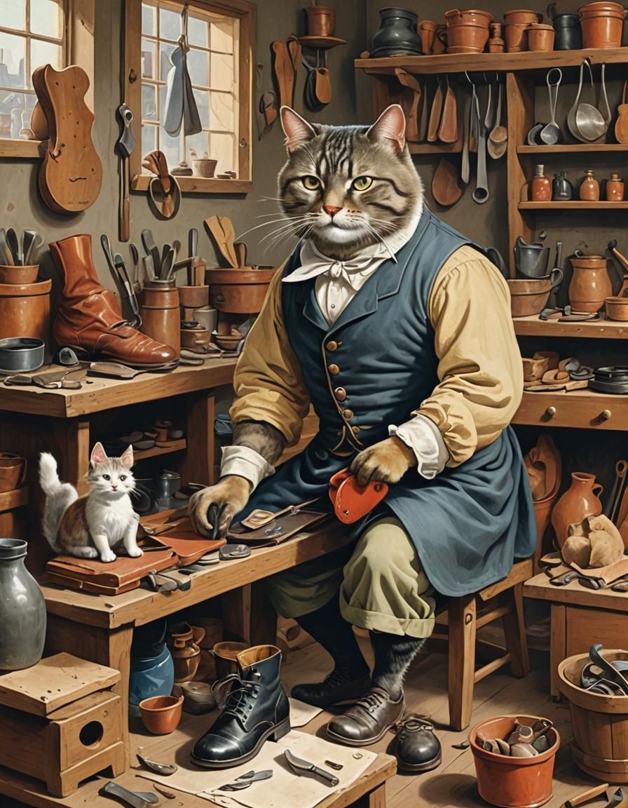 A Hard-Working and Good Shoemaker