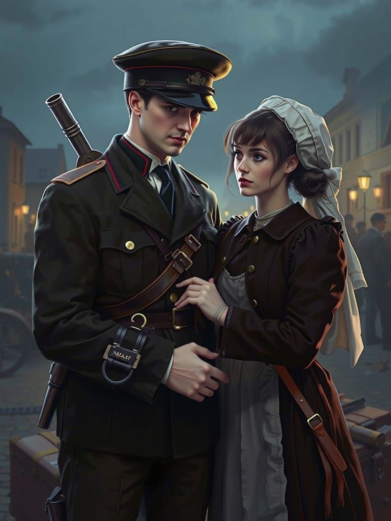 Wartime Romance in a World War I Italian Town