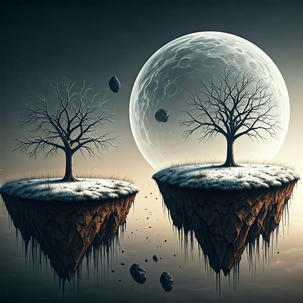 Ethereal Dreamscapes: Two Isolated Oases