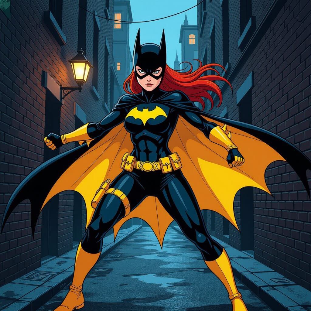 Batgirl in Gotham: Manga-Style Heroism