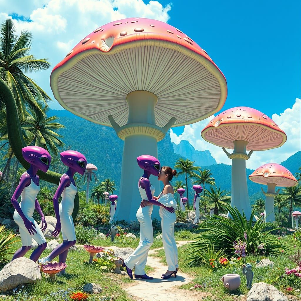 Aliens in Cosmic Bliss