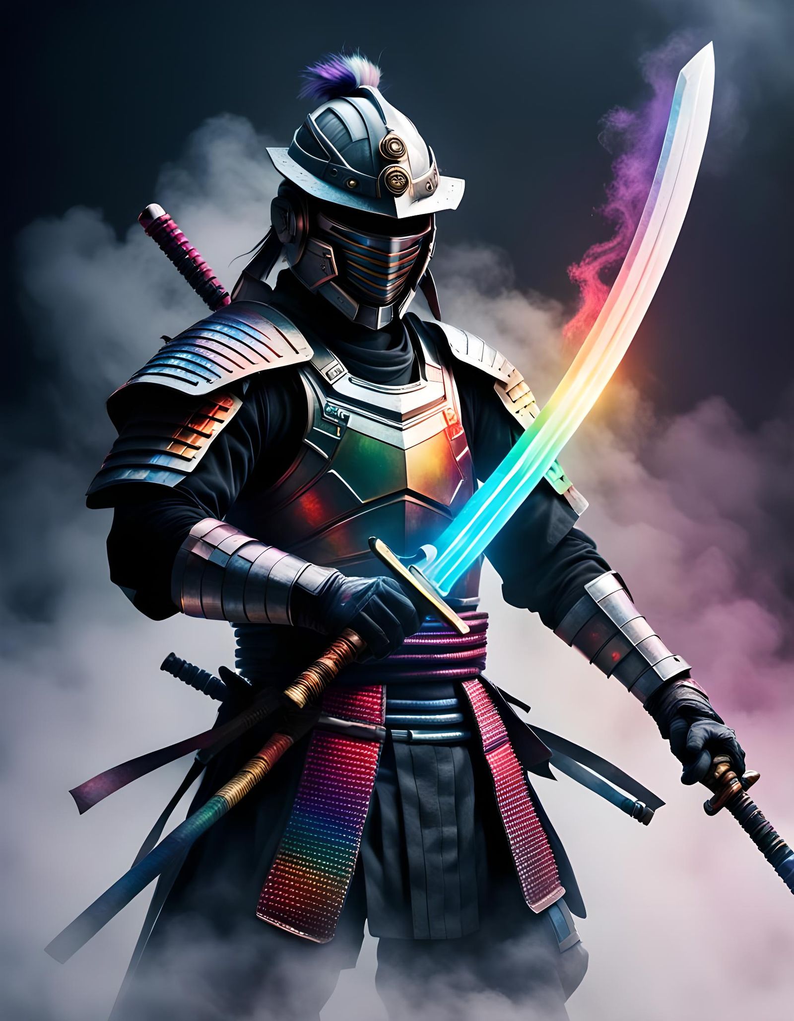 The Holder of the Rainbow sword