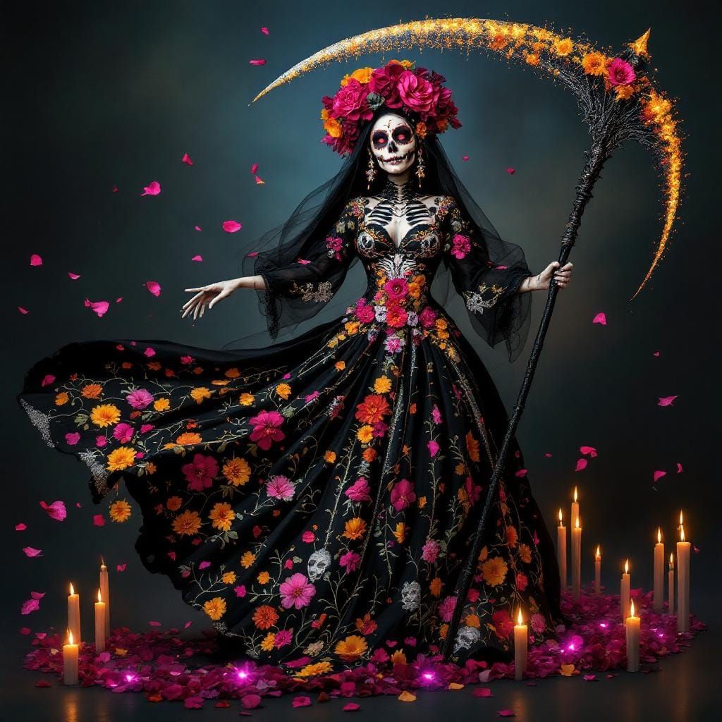 Day of the Dead: Catrina of the Dawn Portrait