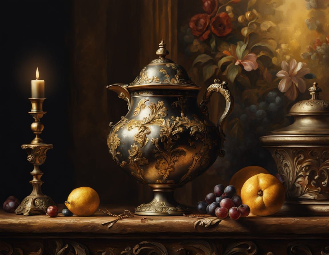 Dutch Masterpiece in Warm, Golden Light