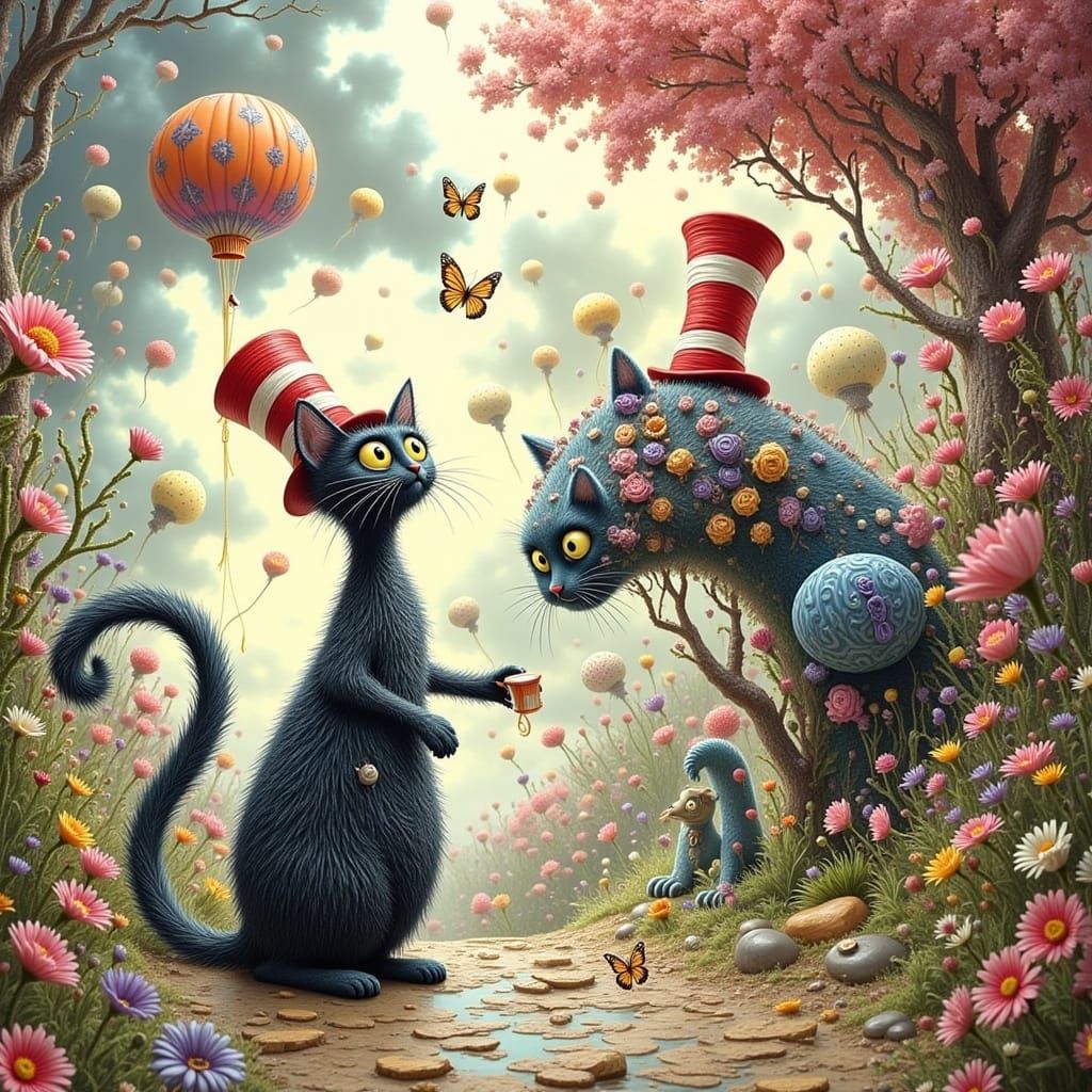 Cats in Hats: A Literary Feline Fantasy