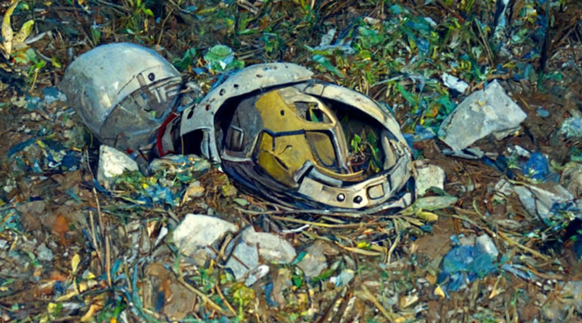 Archaeological Dig Unearths Spaceman Helmet, Moebius Style