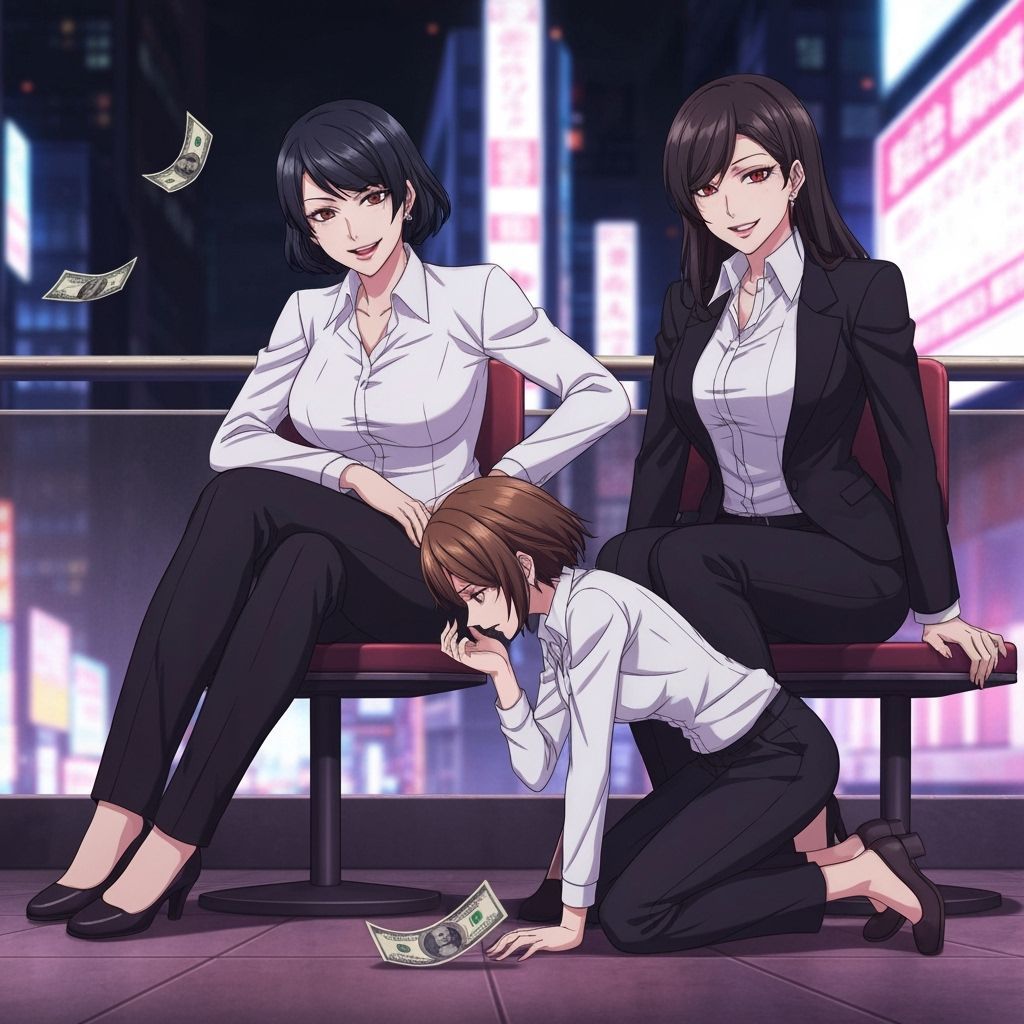 Anime: Businesswomen Scheme as Woman Loses Money