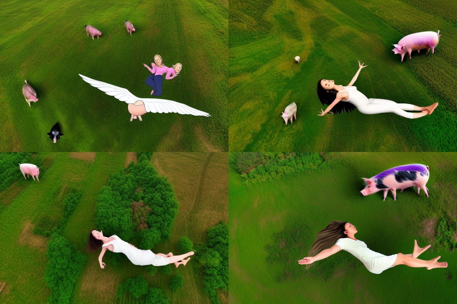 Astral Projection Over Farmscape: Pigs as Sole Witnesses
