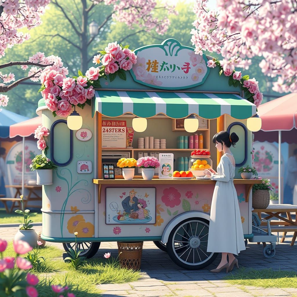 Fantasy Food Truck at Whimsical 50s Spring Festival