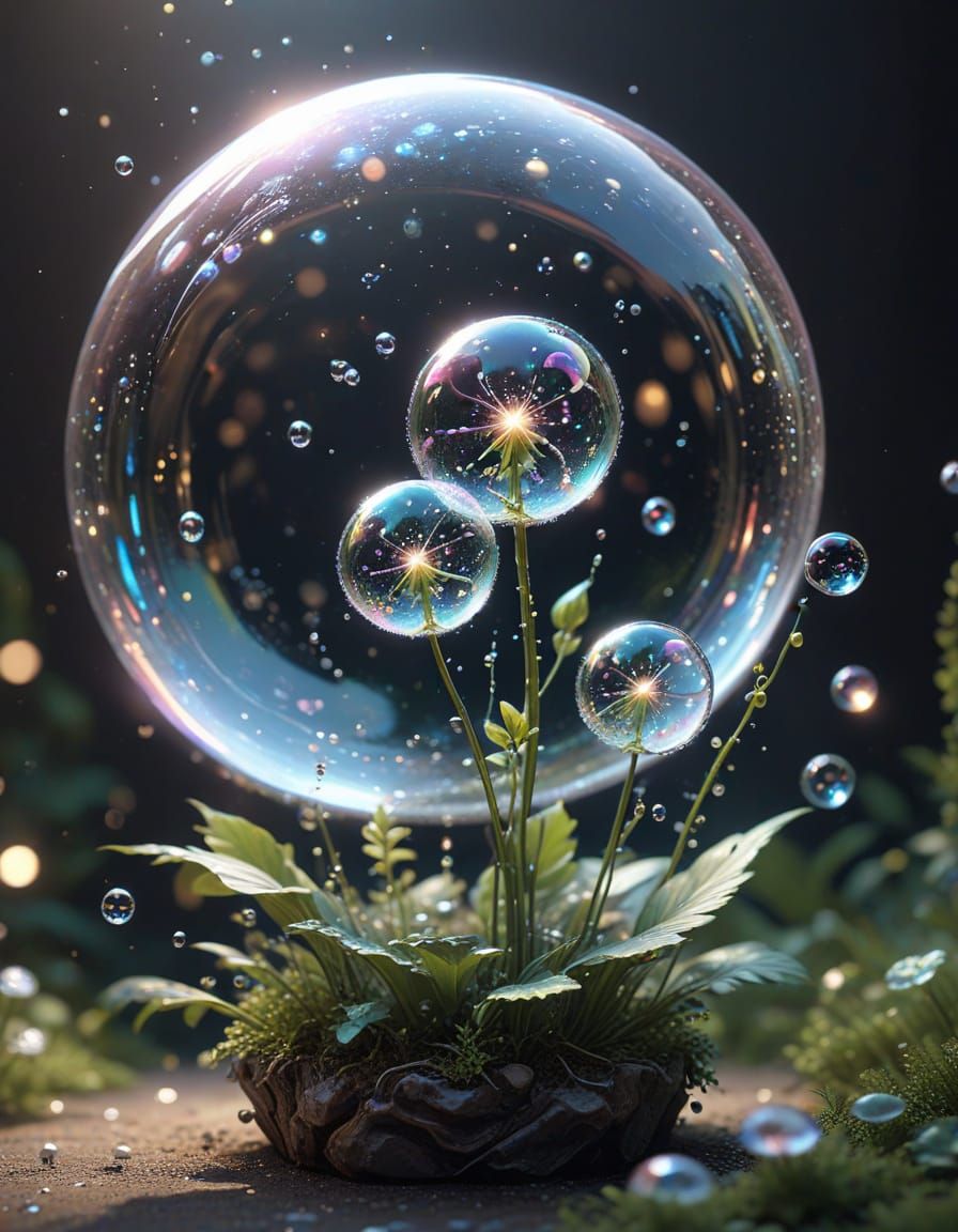 Bubble plant.
