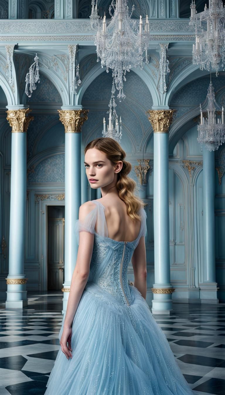 Ethereal Fairy Queen in Ice Palace