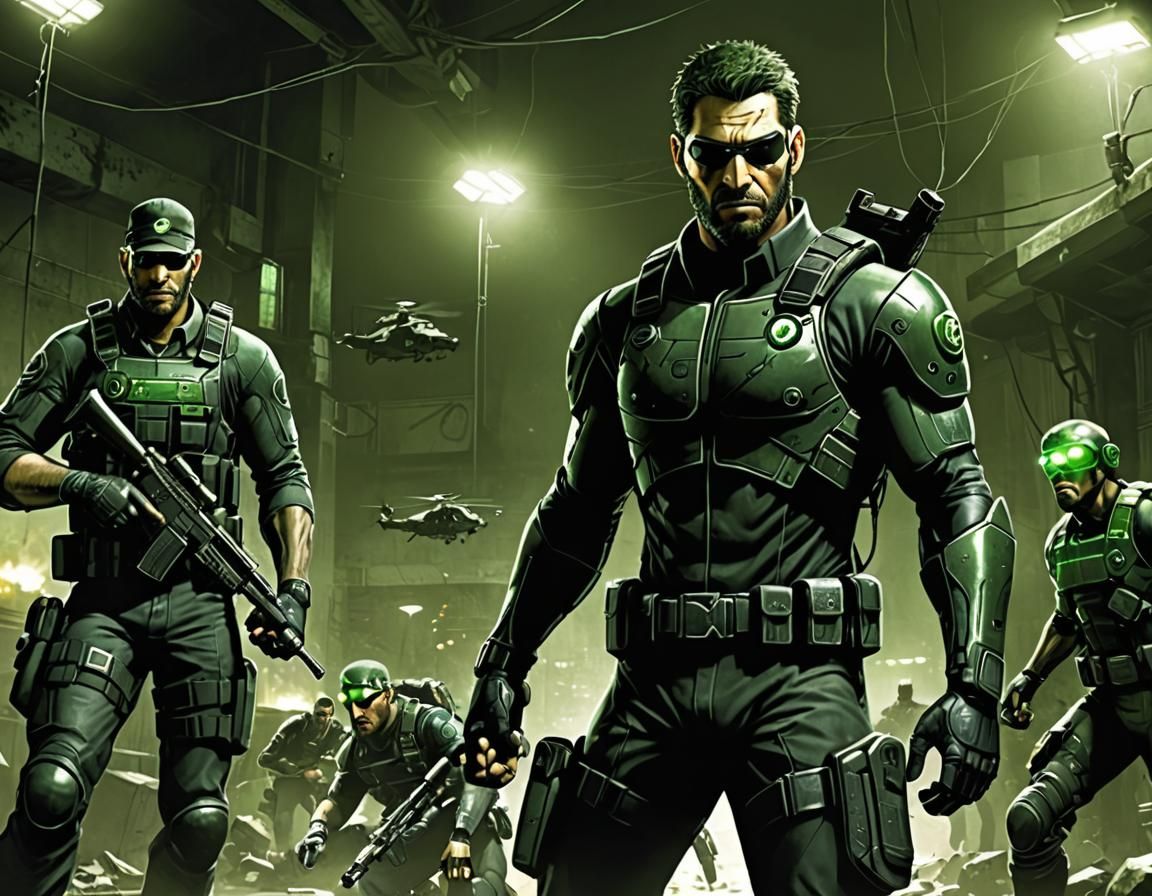 Sam Fisher Infiltrates the Legion of Doom