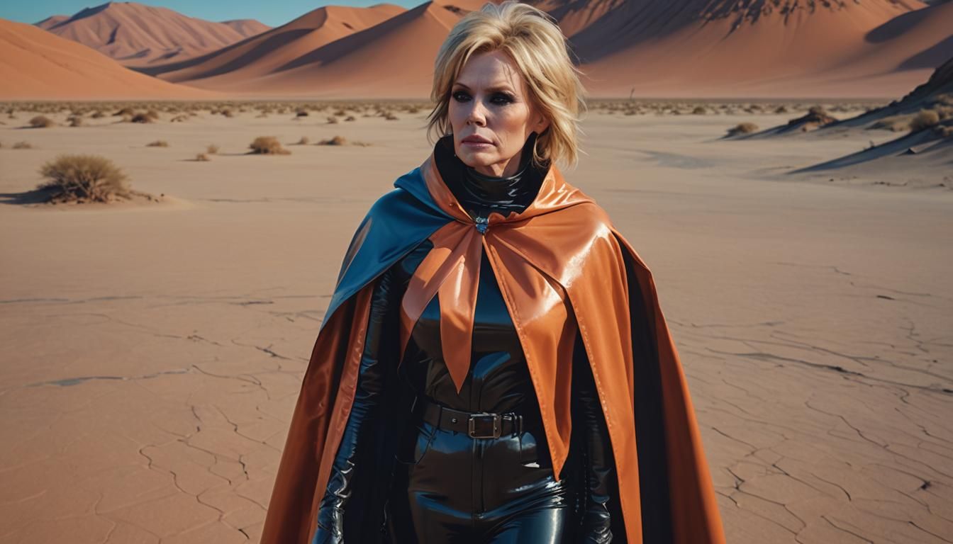 Latex Fashion in the Namib Desert