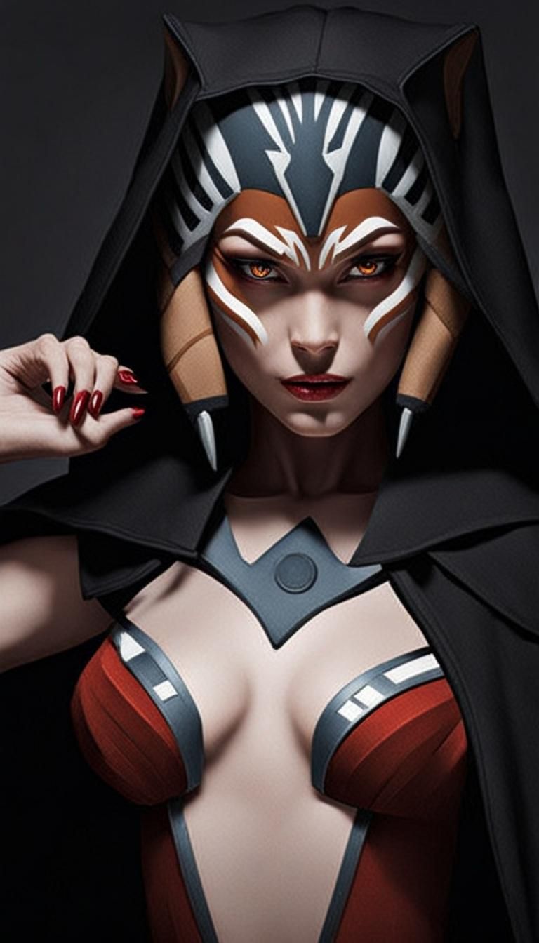 Vampire Ahsoka: Gothic Horror Art