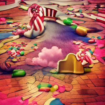 Desolate Candy Land: Ruin of Sweetness