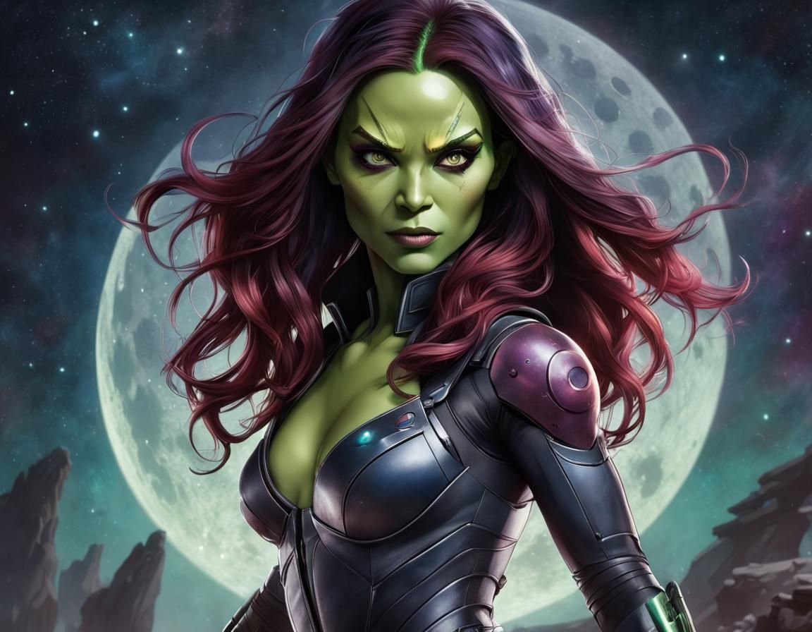 Gamora des Gardiens de la Galaxie