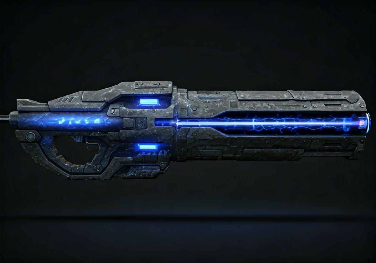 Futuristic Plasma Cannon