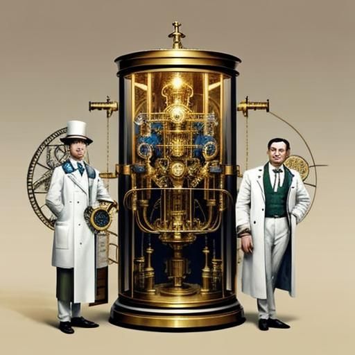 Fantastic Golden Human Machine from Tartary