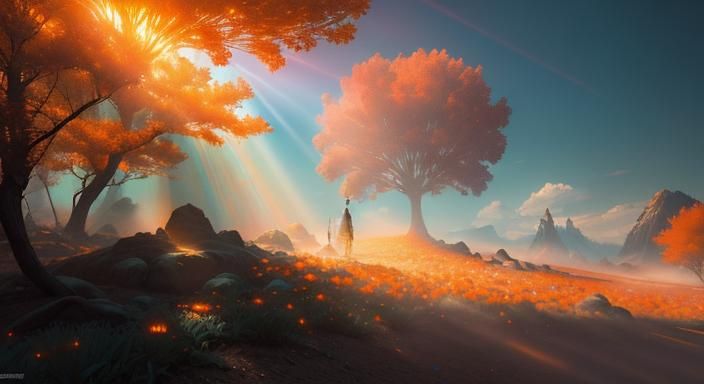 Unexplainable Phenomena by Greg Rutkowski Style