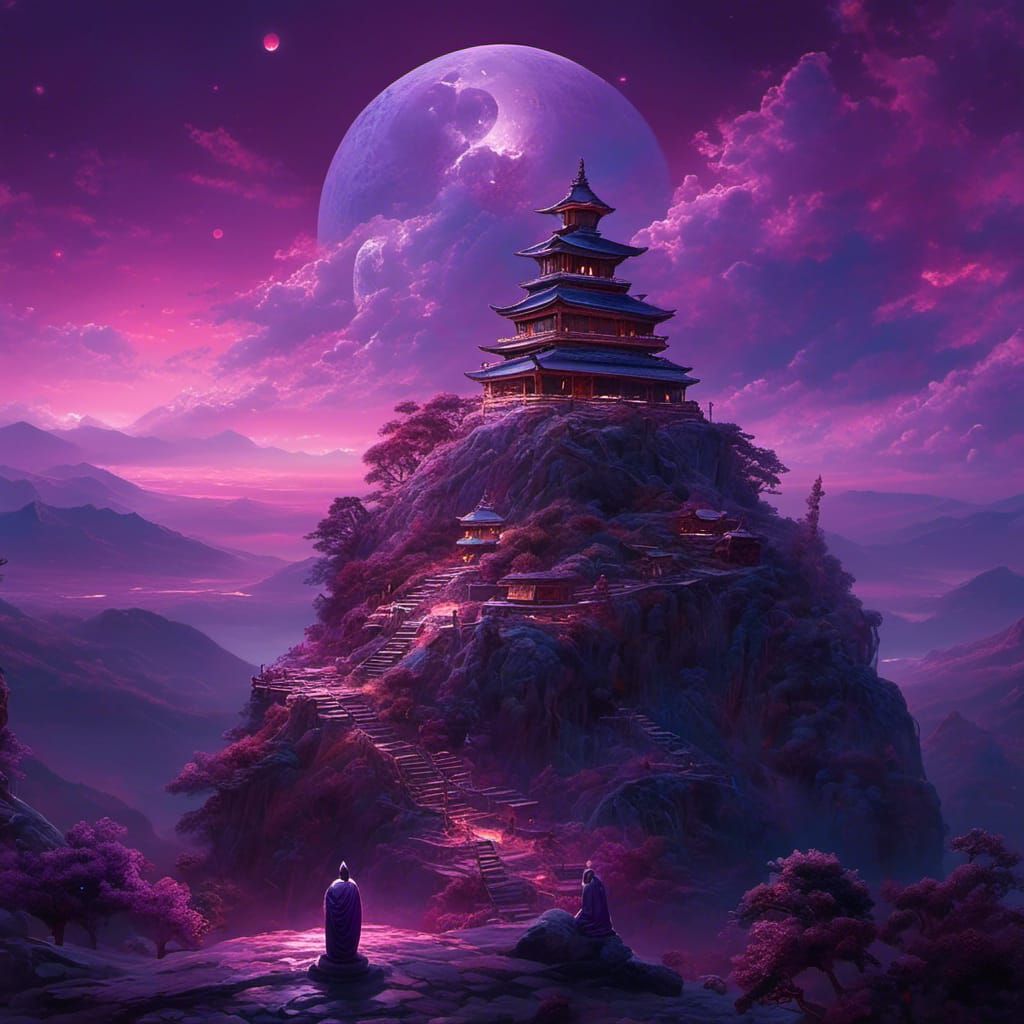 The mountain temple