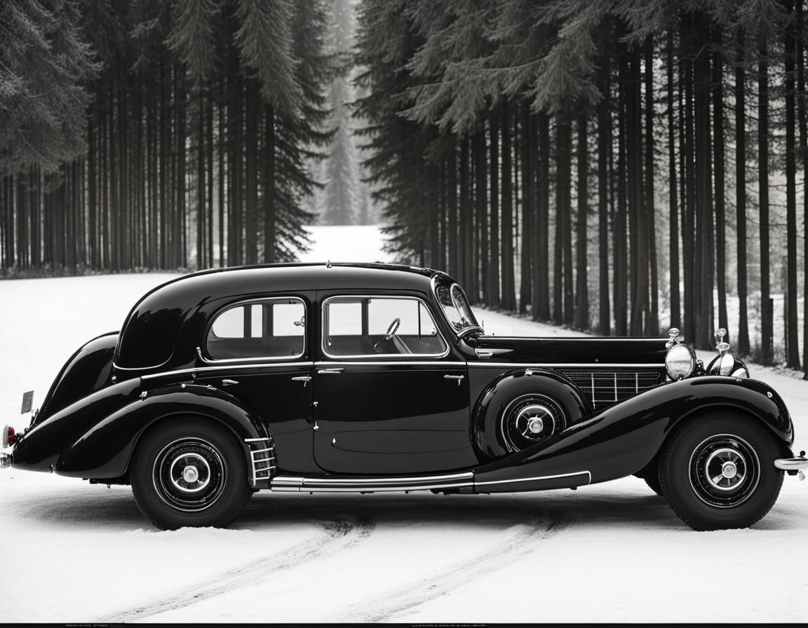 1939 Mercedes Benz 540k Autobahnkurier on Estate