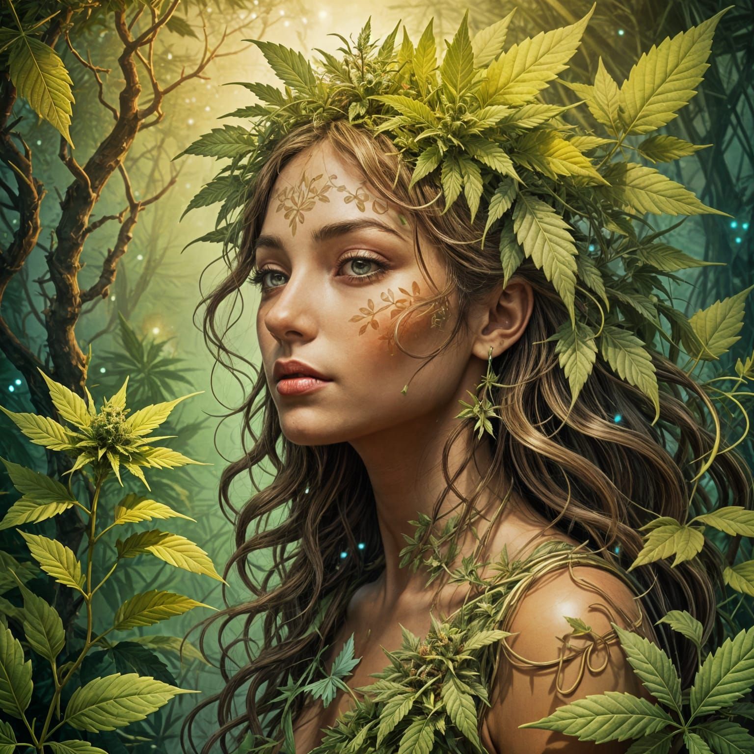 A Psychedelic Celebration of Nature's Harmony