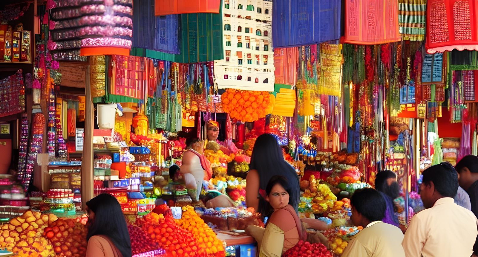 Oriental Indian market