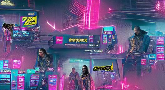 Cyberpunk 2077: An AI Generated Interpretation