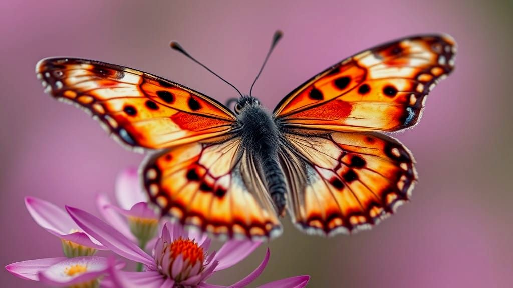 Vibrant Butterfly Macro Art in Stunning Detail