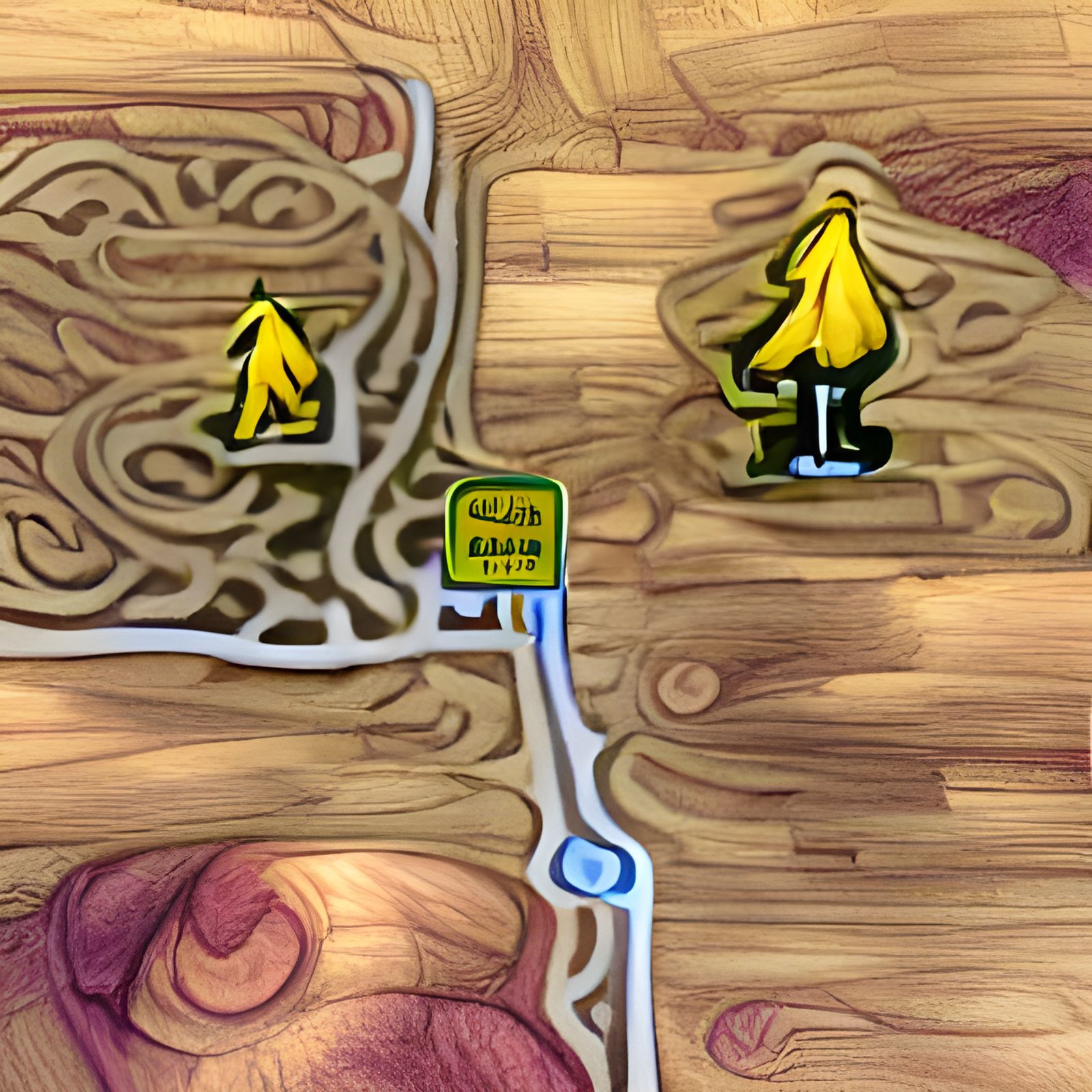 "Two roads diverged in a yellow wood, and sorry I could not ...