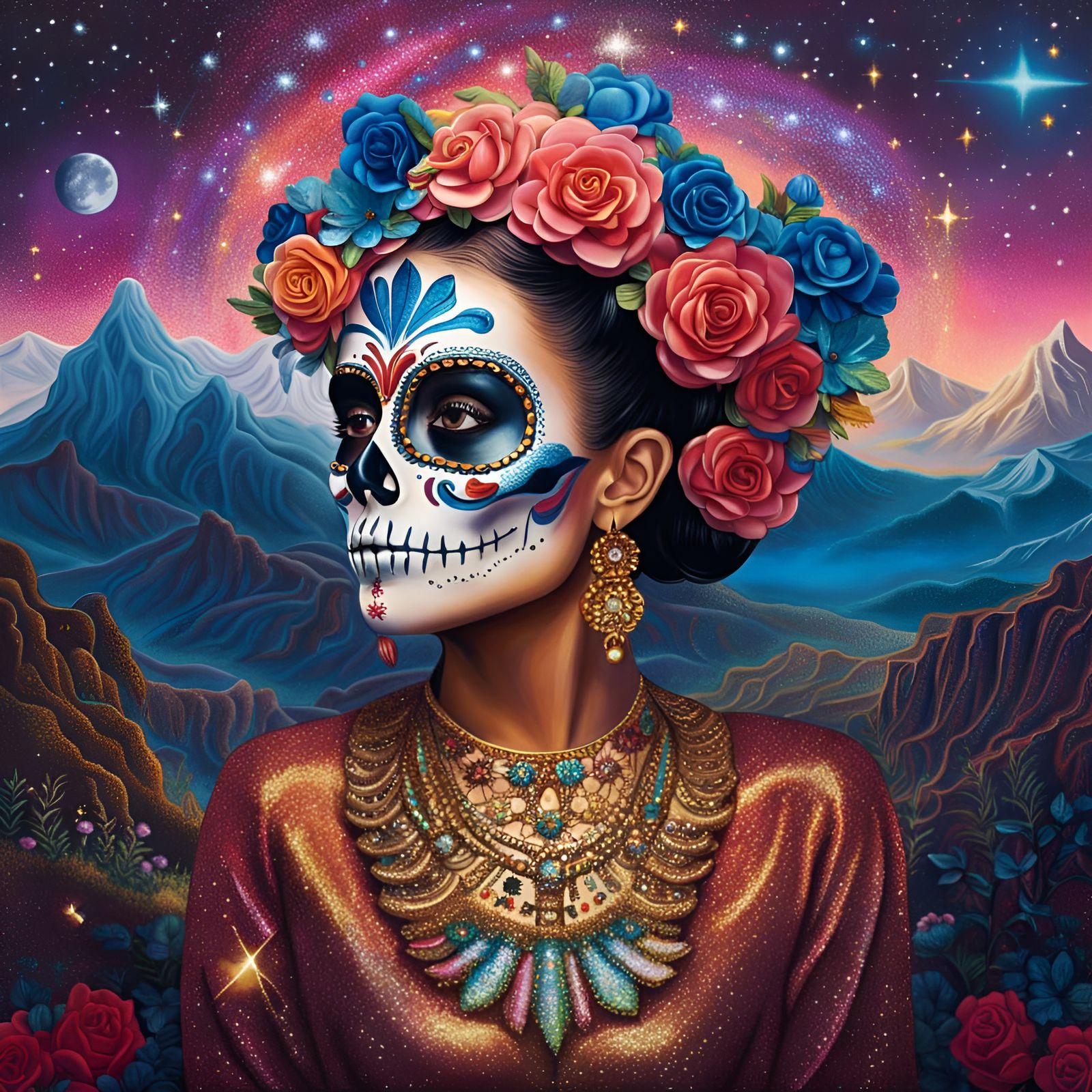 Frida de los Muertos by Per.