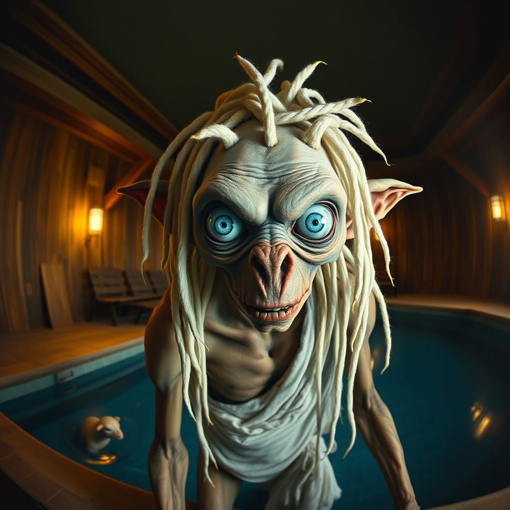 Swimming Pool Goblin