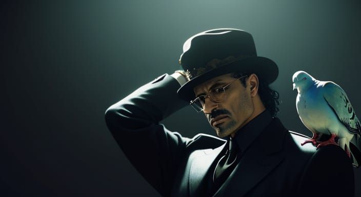 Ethereal Film Noir Cinematic Masterpiece