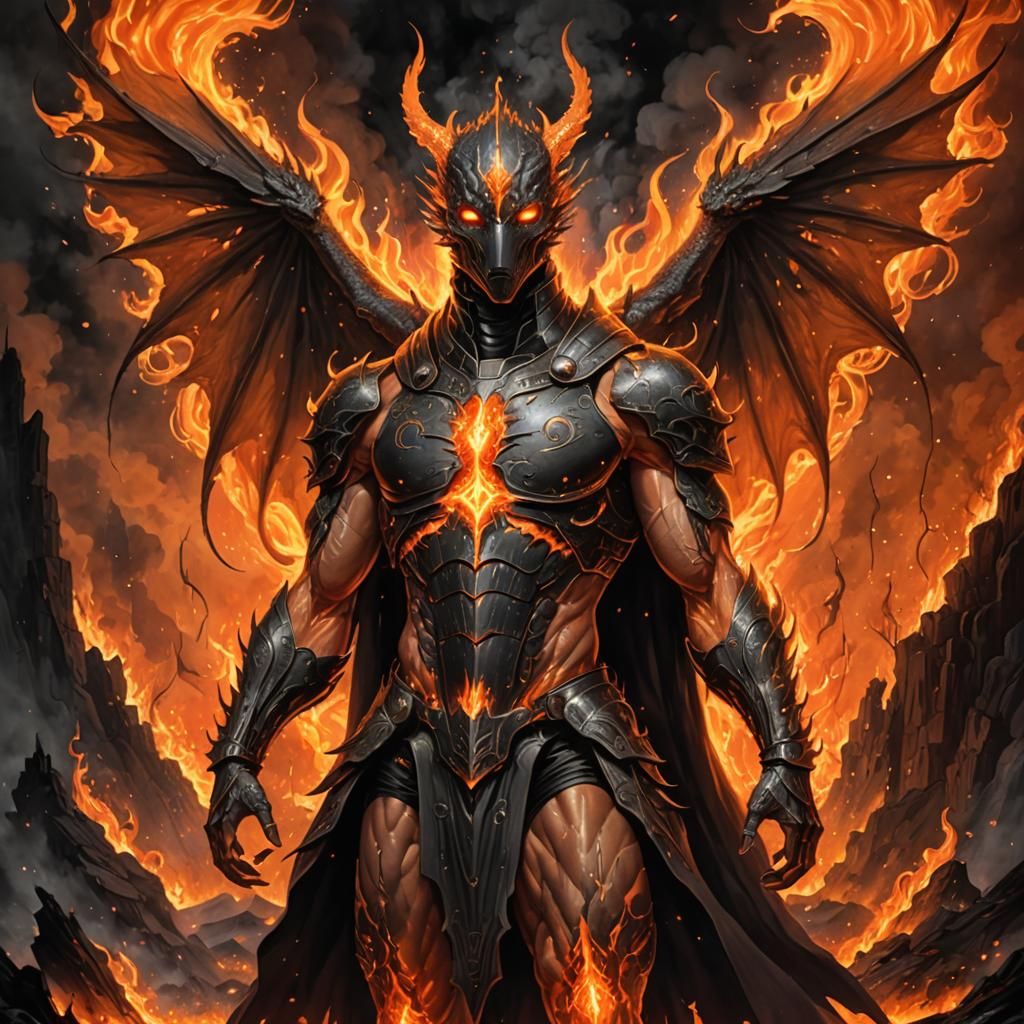 The fearsome Fire Knight scorcher