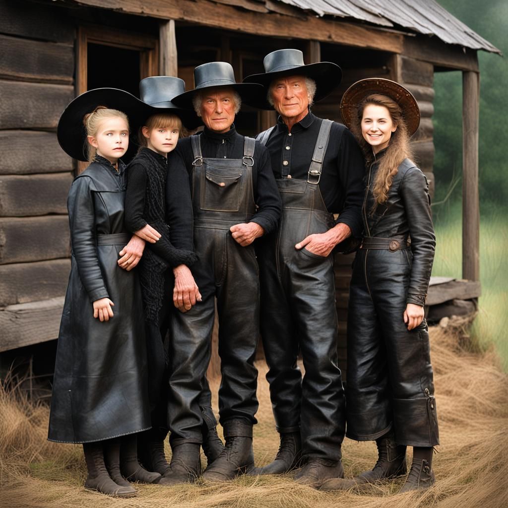 Hellraiser's Pinhead as Pa Ingalls: Hyperrealistic Mashup