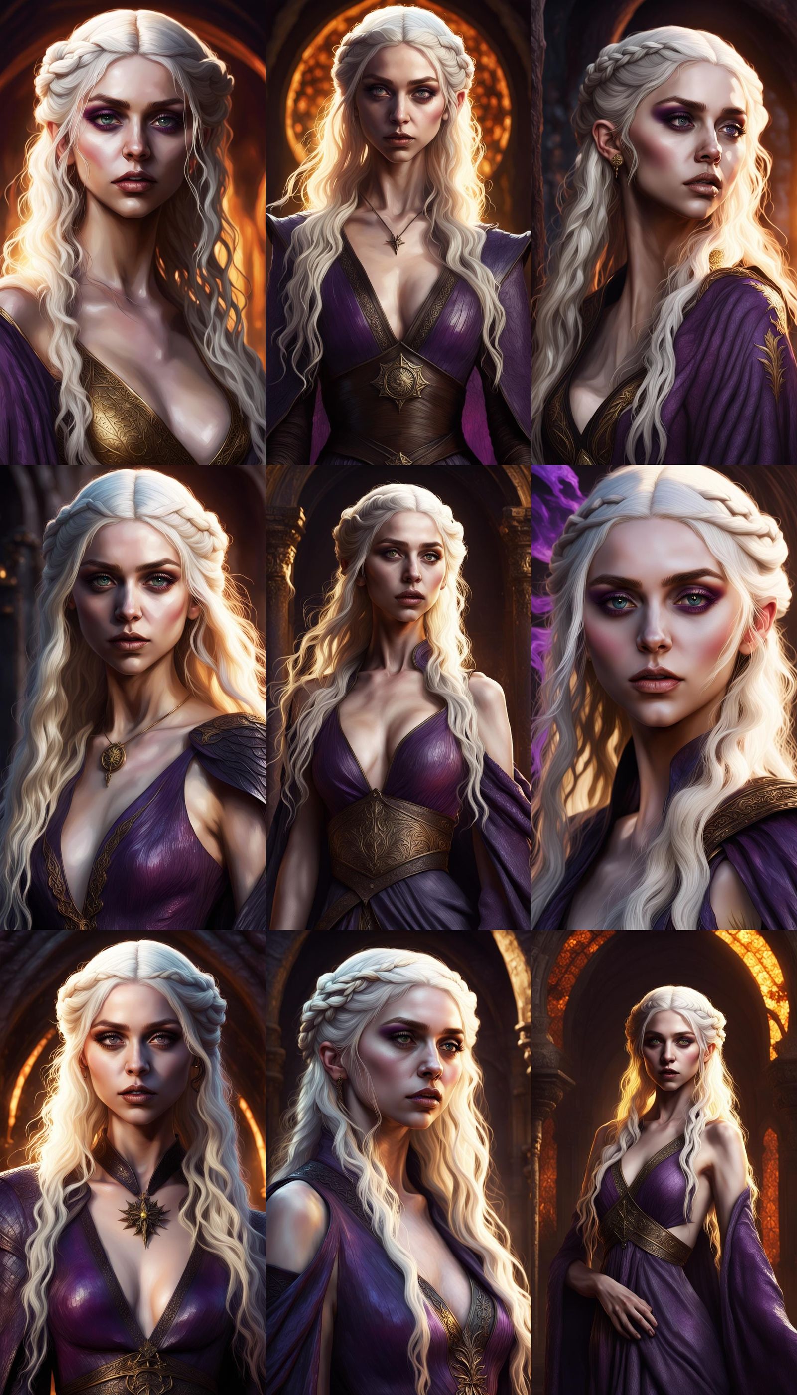 Taylor Momsen as Dragon Queen: Dark Fantasy Portrait