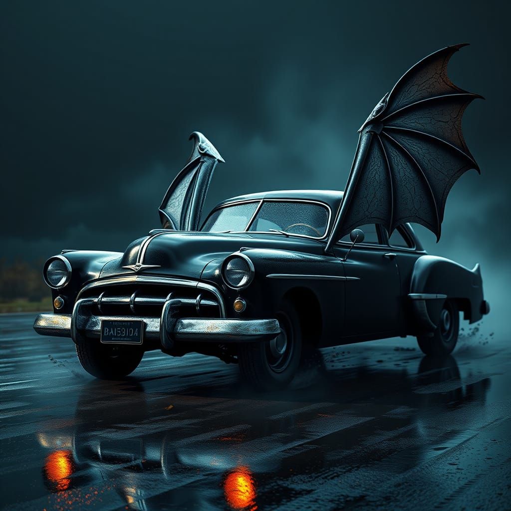 Fantastical Old Car Transports to New Realms