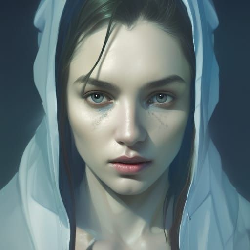 Lich Portrait in Hyperdetailed Style