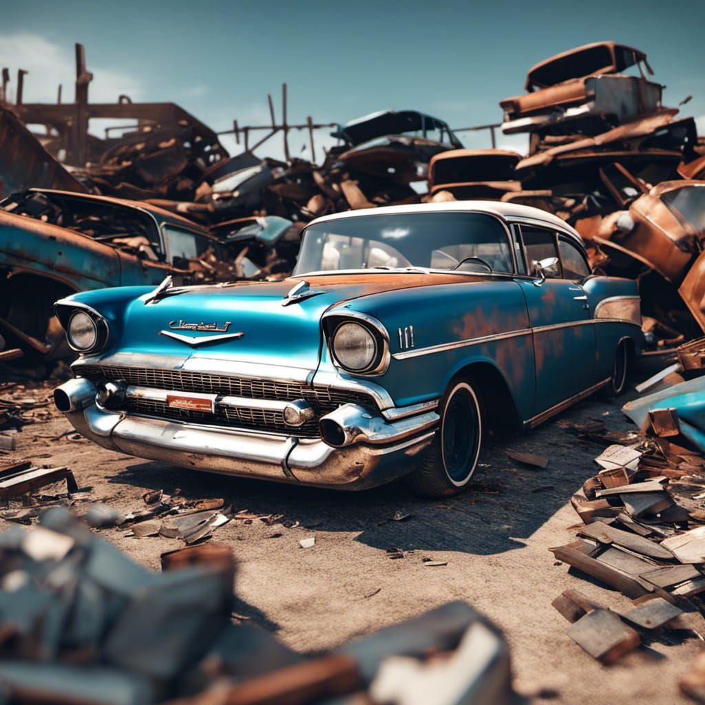 It's always a good day at the junkyard !!