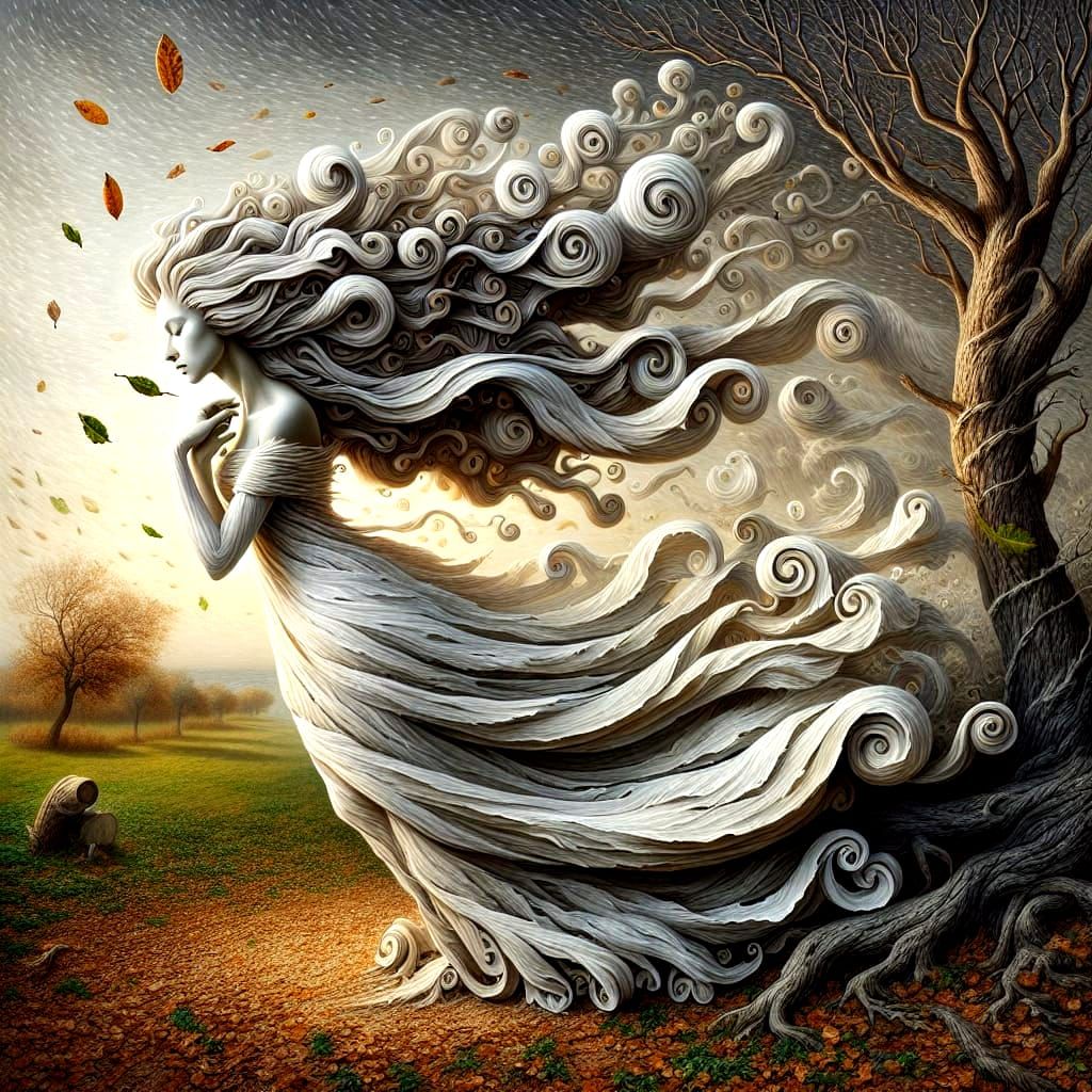The Whispering Wind Goddess of Autumn