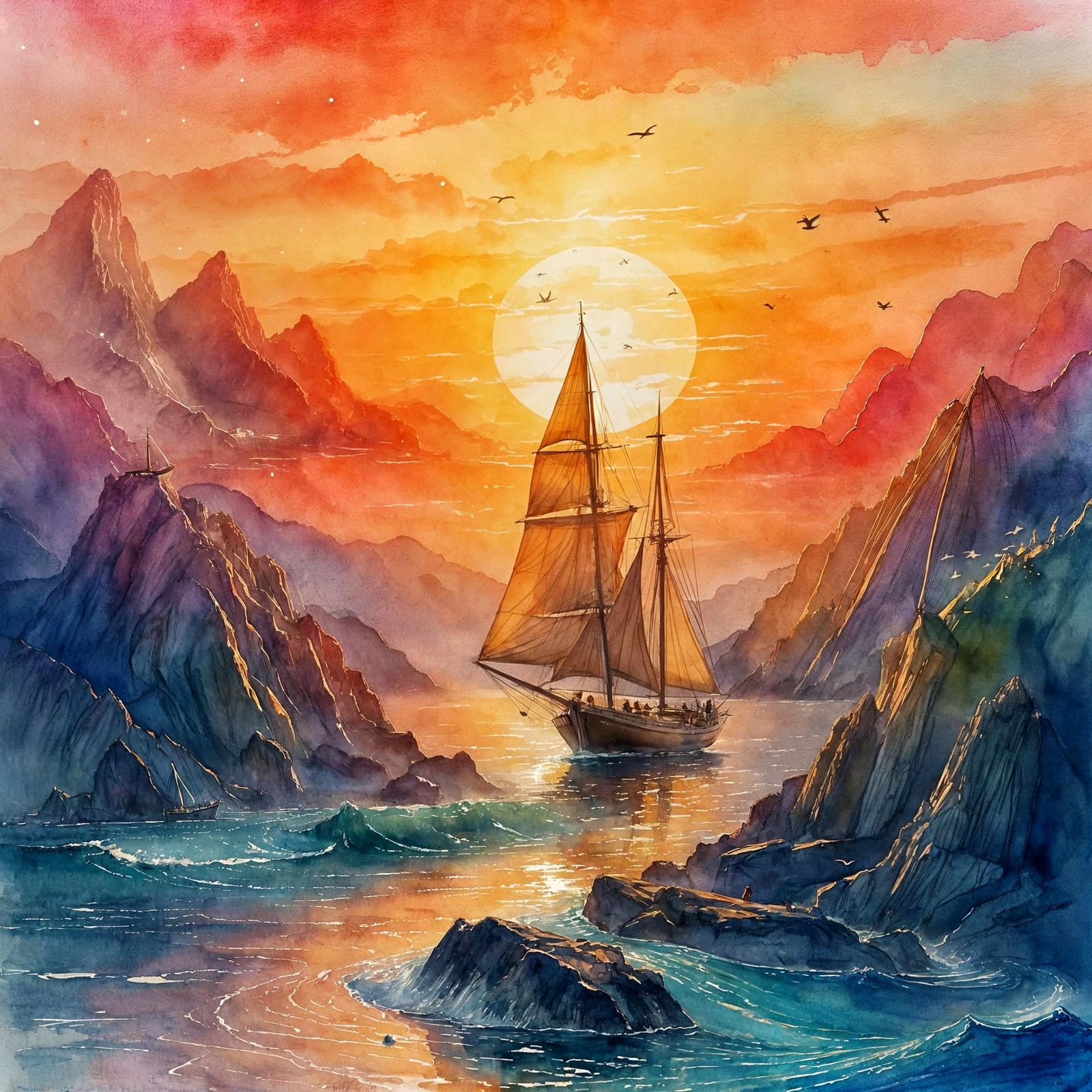 The magic of a boattrip at the golden hour