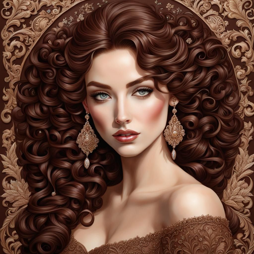 Portrait Dreams of Cocoa