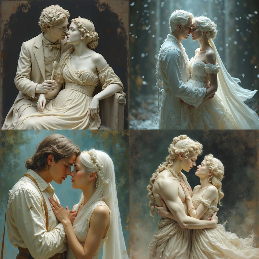 Sugar Statue: A Love Story in White