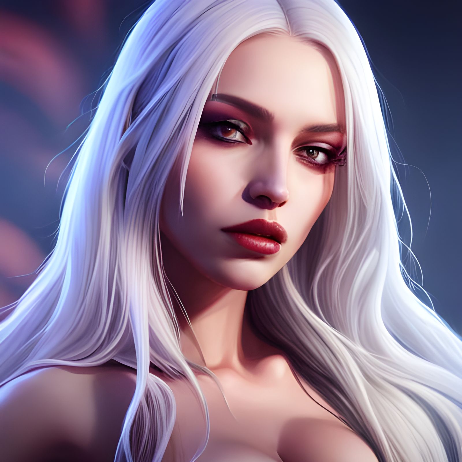 Gorgeous Ava Max Portrait in High Concept Style