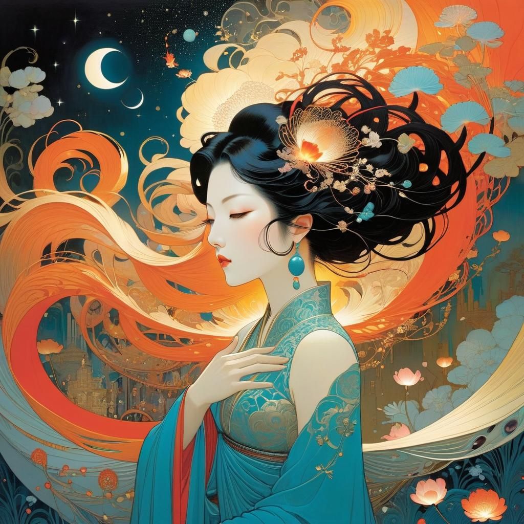 Meditations: Find Strength Within, Fantasy Art