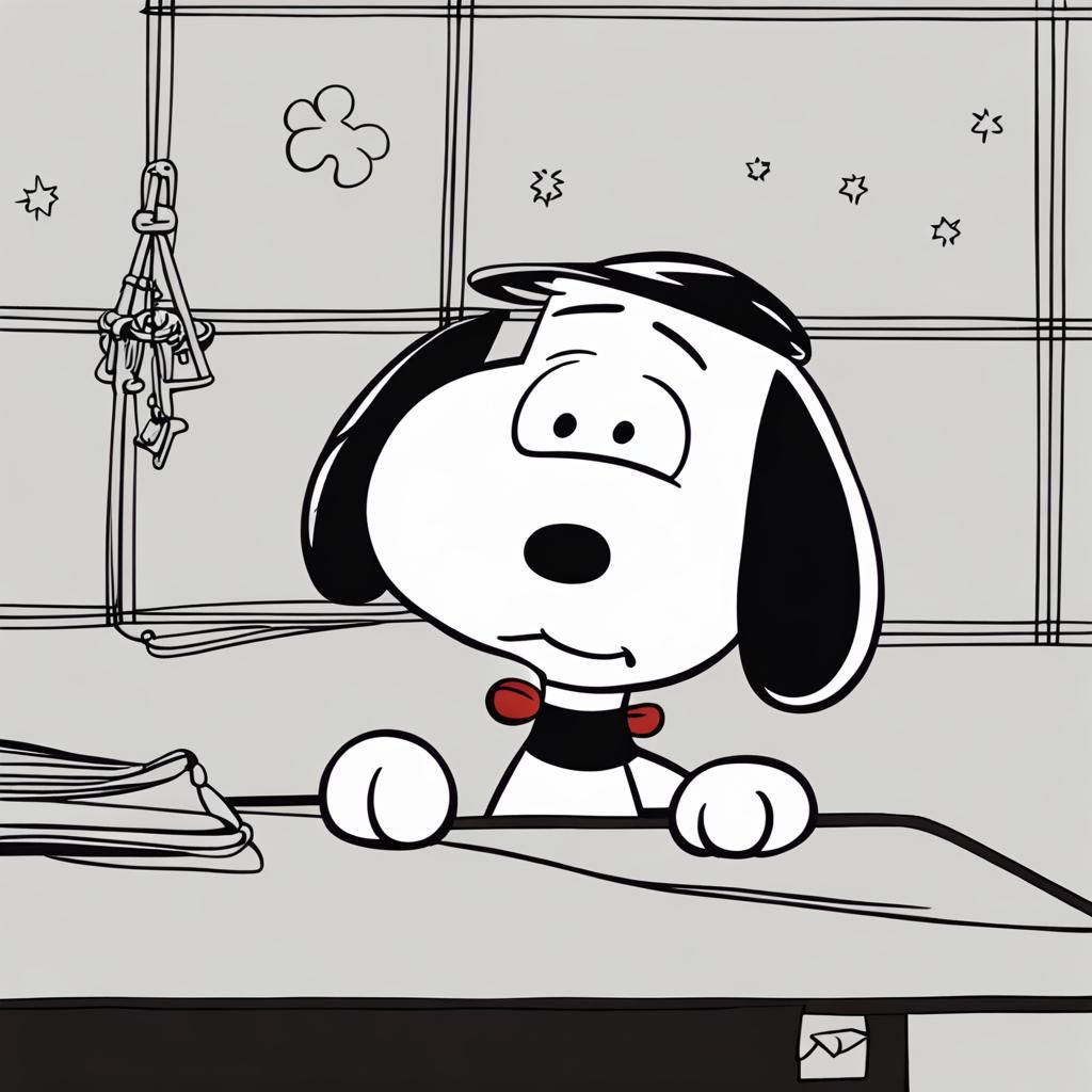 AI Image of Snoopy