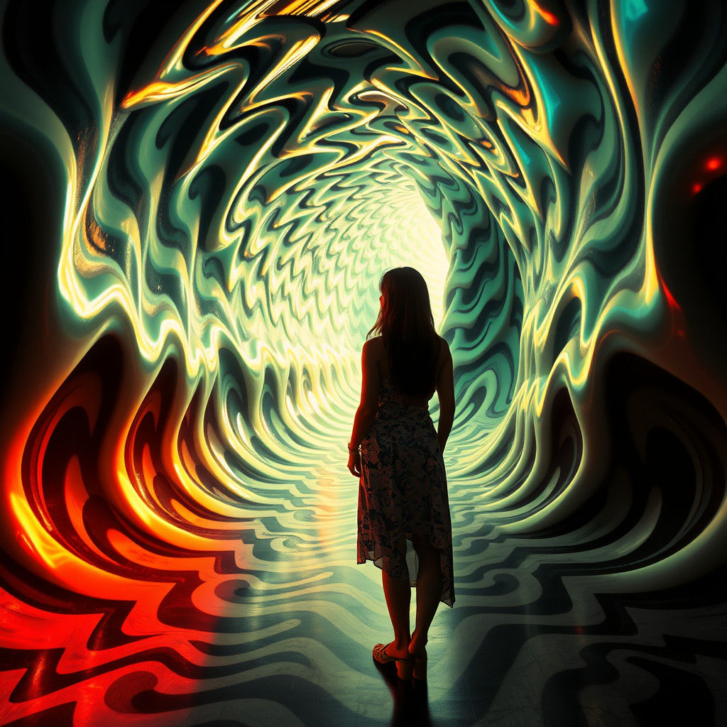 Surreal Elastic Reality with Morphing Shapes