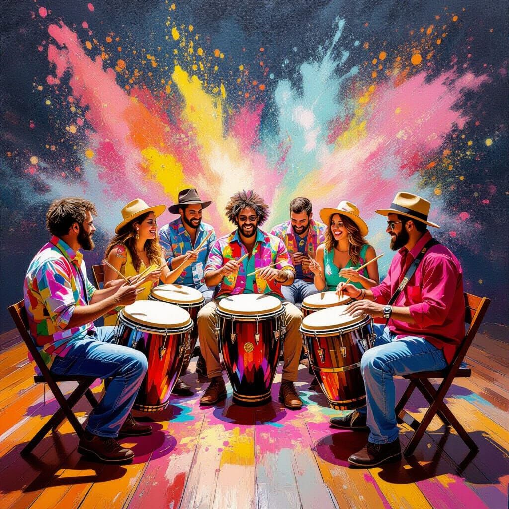 Ognuno ha un suo tamburo, un suono, un ritmo, un canto